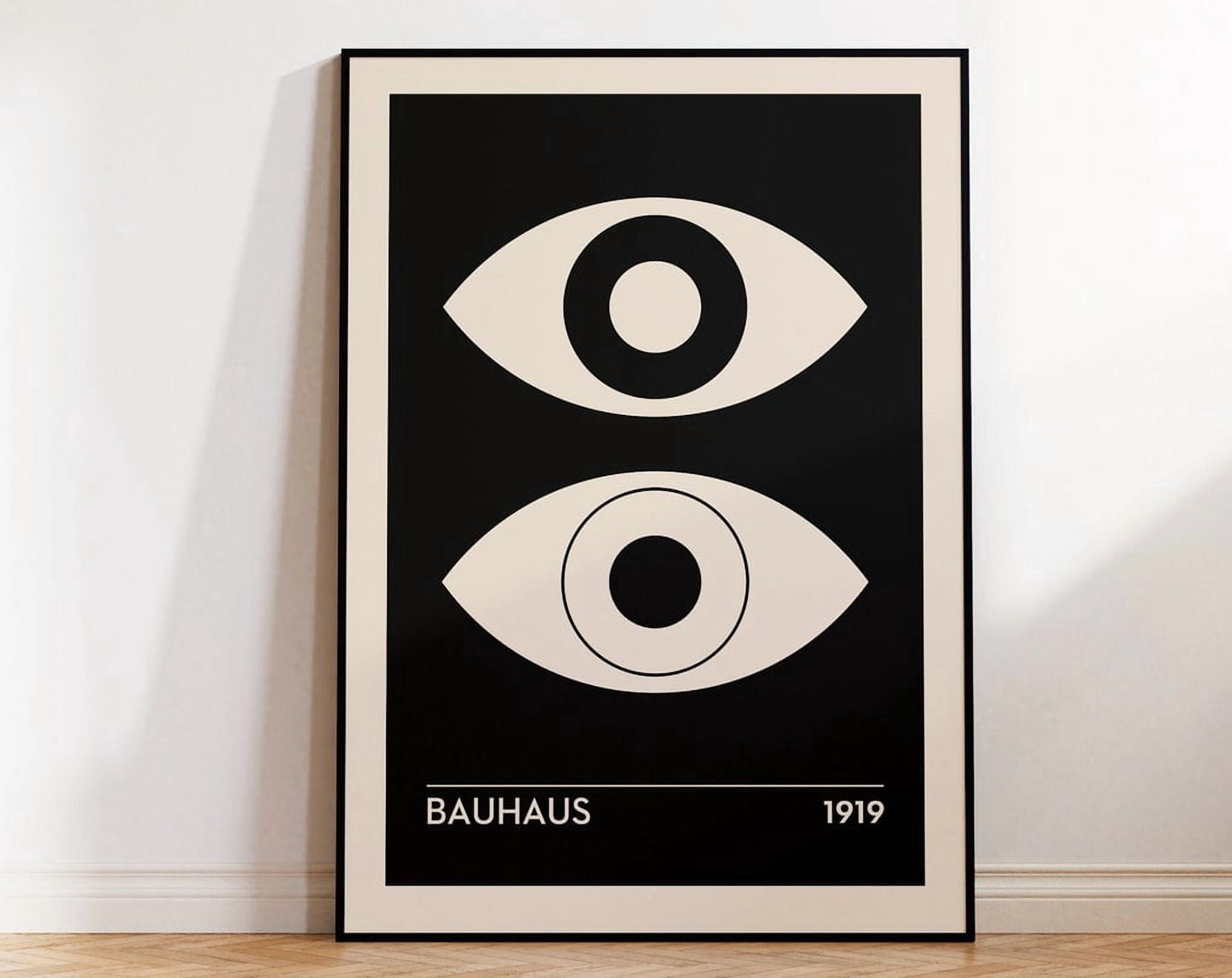 Miluva Bauhaus Poster - Abstract Bauhaus Print, Bauhaus Wall Art ...