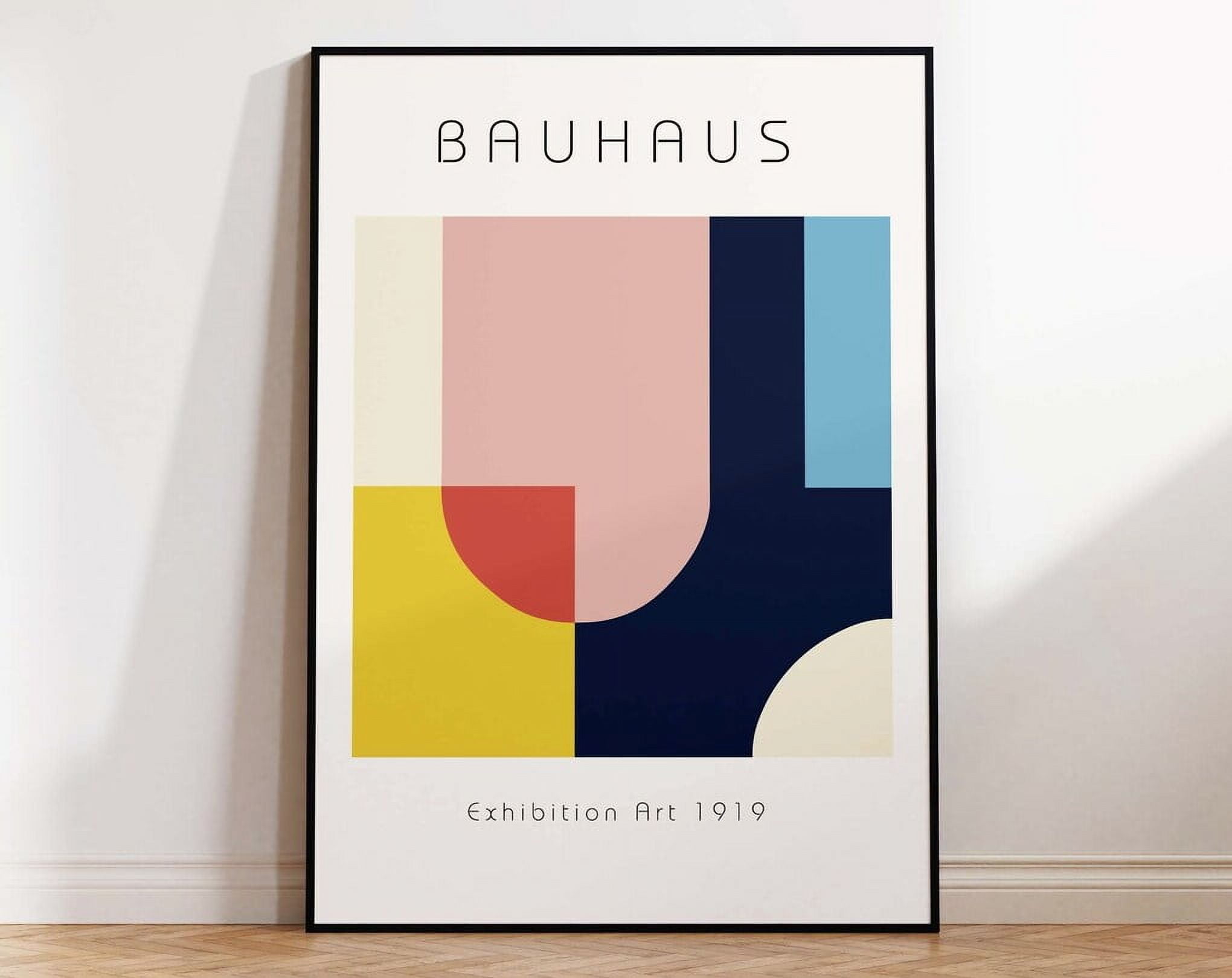 Miluva Bauhaus Poster Bauhaus Print Bauhaus Wall Art Exhibition Poster ...
