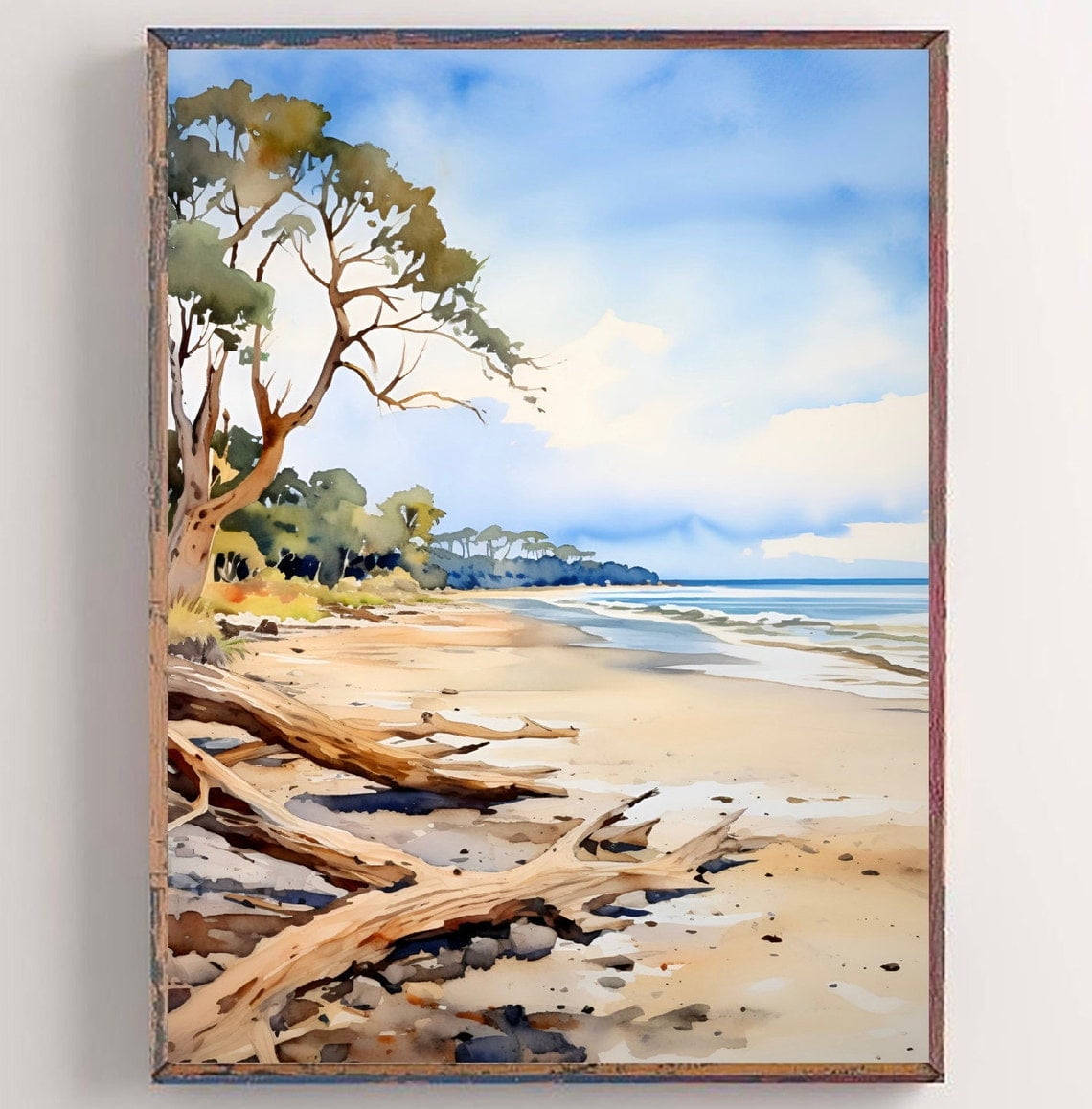 View of Driftwood Wall Art - Wayfair