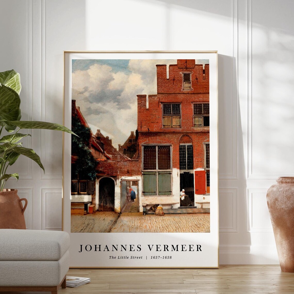 Johannes Vermeer's 'The Little Street' is a masterpiece of 17th-century