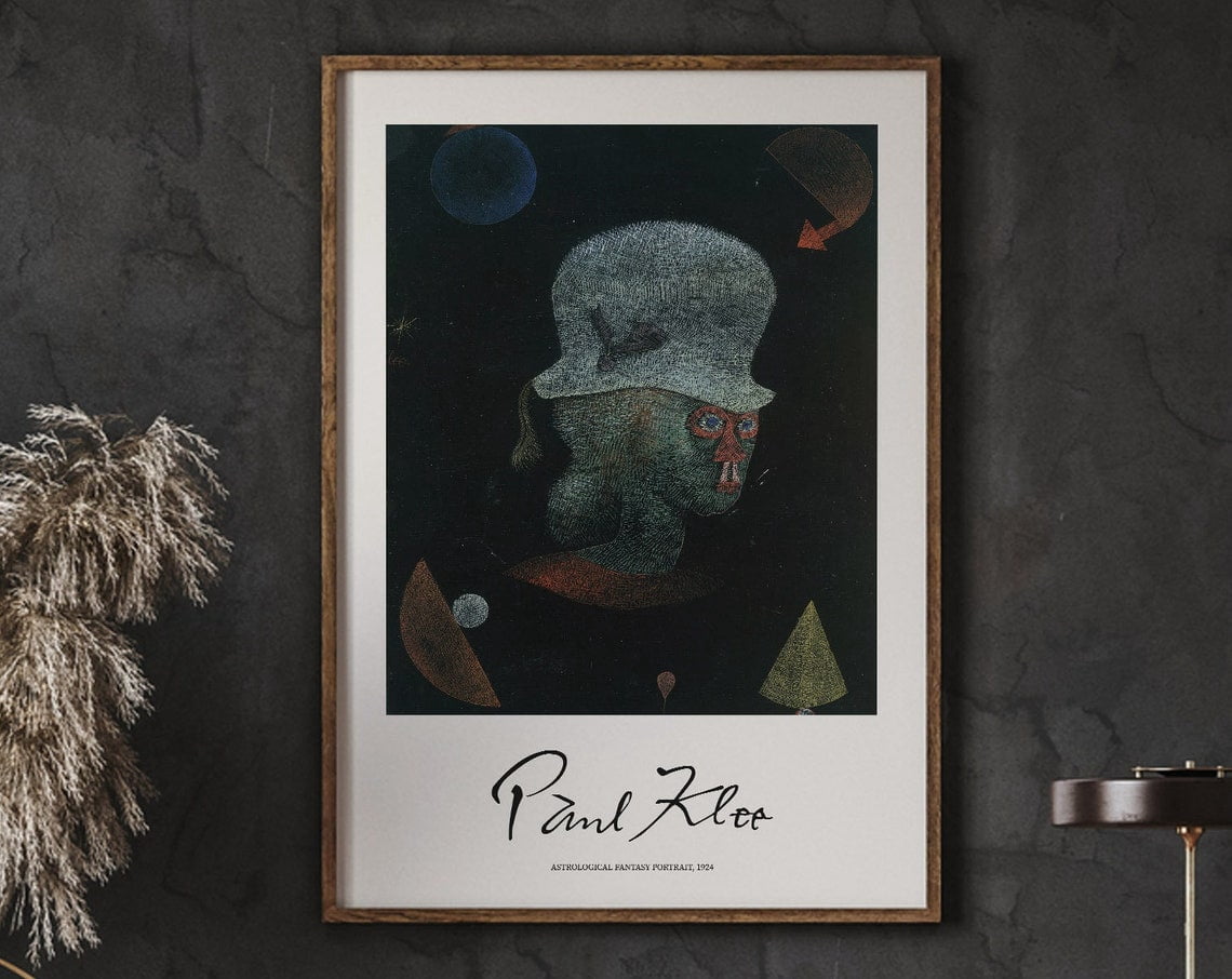 Miluva Klee Poster Print, Astrological Fantasy Portrait - 1924, Posters ...