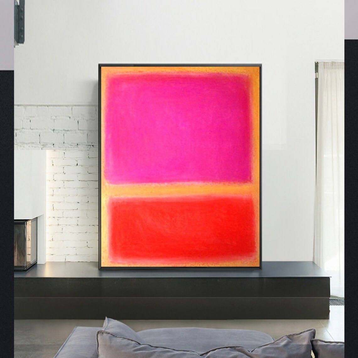 Miluva Mark Rothko-Mark Rothko,Rothko Art Poster,Home Office Decor ...