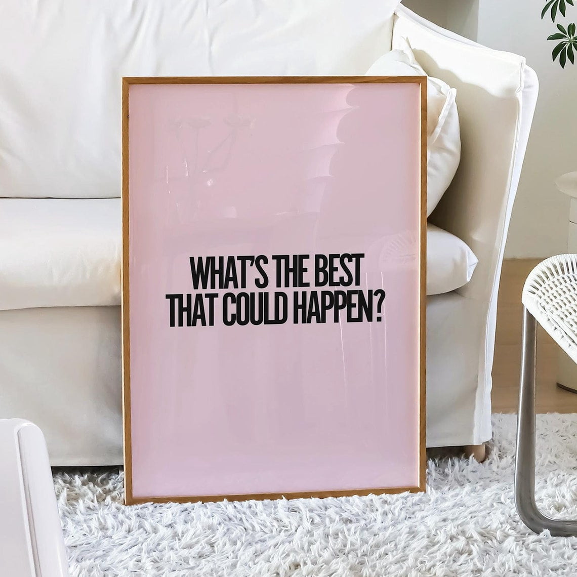Art Mural Féministe – Typographie Moderne – Poster 250g Satin – Cadeau Parfait