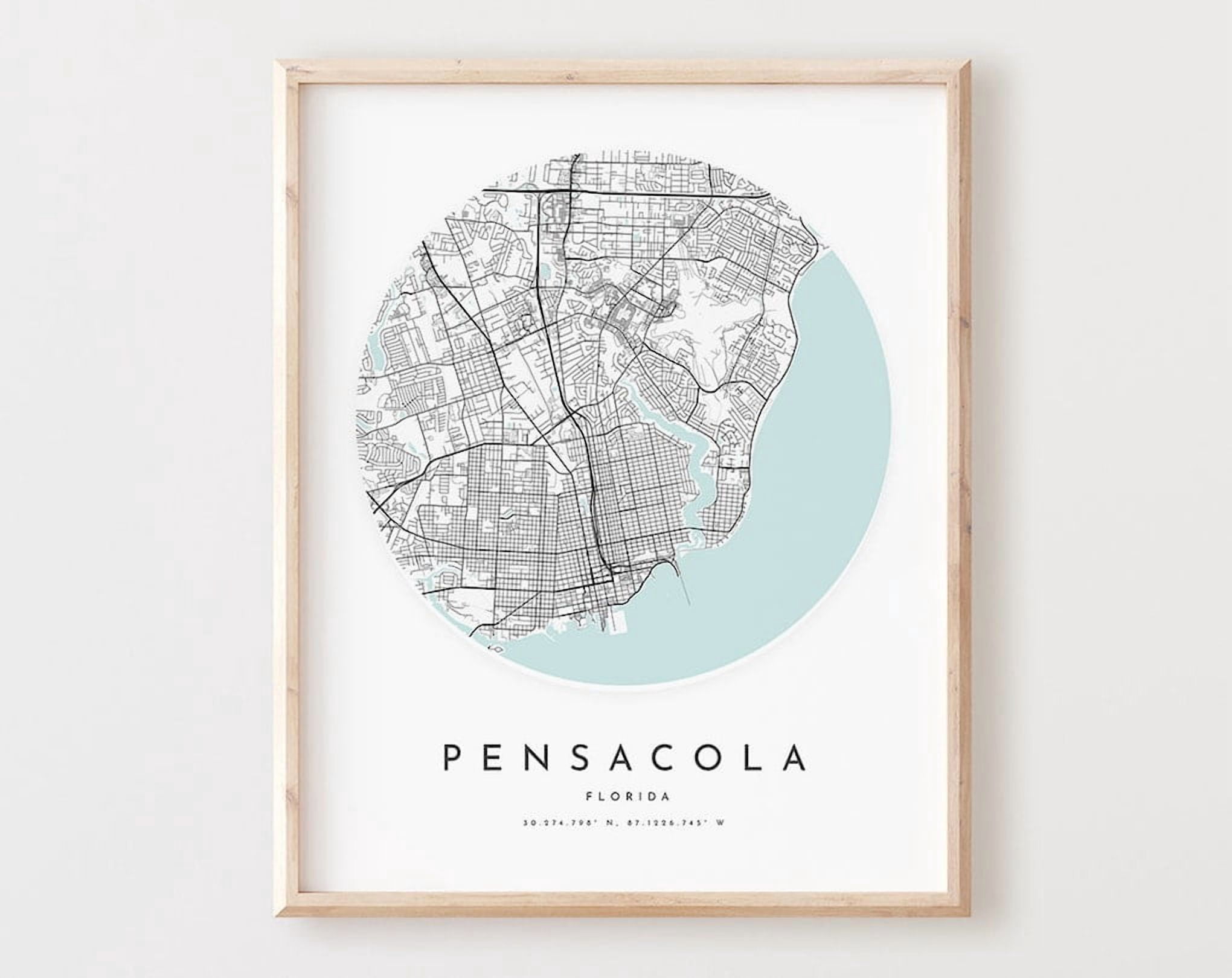 Miluva Pensacola Map Print Pensacola Map Poster City Wall Art Fl Road Miluva Pensacola Map Print Pensacola Map Poster City Wall Art Fl Road Map Florida Print Street Map Decor Office Gift L469V4 Decor Living Room Bedroom 4cc7fe30 Bb07 4943 Ba23 