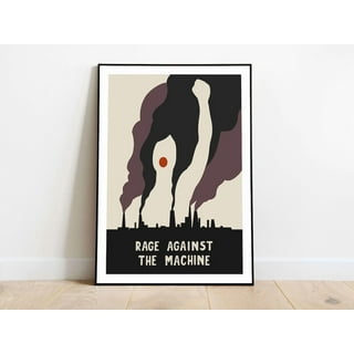 RAGE AGAINST THE MACHINE ポスター 1990's Rage Against The Machine 額入り ポスター