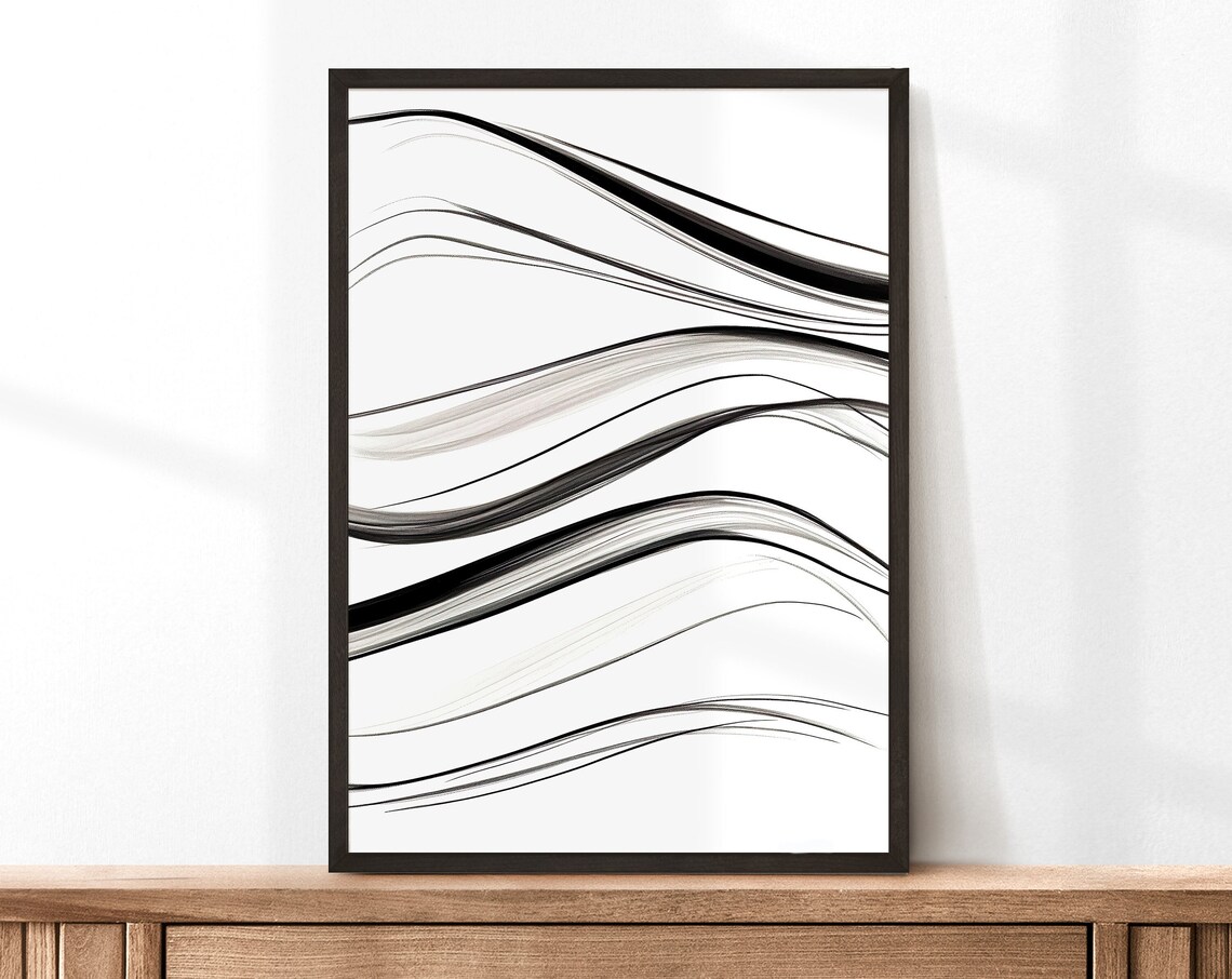 Curated visual reference: Fresh Look at Miluva Scandi Wall Art Nordic Art Print Birch Tree Wall