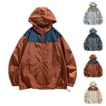 thumbnail image 1 of Miluxas Men's Windbreaker Jacket Lightweight Water-Resistant Windbreakers for Men, 1 of 9