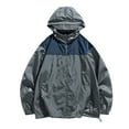 thumbnail image 1 of Miluxas Men's Windbreaker Jacket Lightweight Water-Resistant Windbreakers for Men, 1 of 2