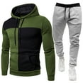 thumbnail image 1 of Miluxas 2025 Clearance! Sweat Suits Clearance Men Tracksuits 2 Piece Sets Athletic Jogging Suits Casual Outfits for Men, 1 of 6