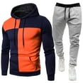 thumbnail image 1 of Miluxas 2025 Clearance! Sweat Suits Clearance Men Tracksuits 2 Piece Sets Athletic Jogging Suits Casual Outfits for Men, 1 of 6