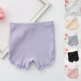 thumbnail image 1 of Miluxas Toddler Leggings Shorts Child's Summer Girls Baby Solid Ruffle Bloomer Shorts Basic Cute Short Pants Summer Shorts, 1 of 6