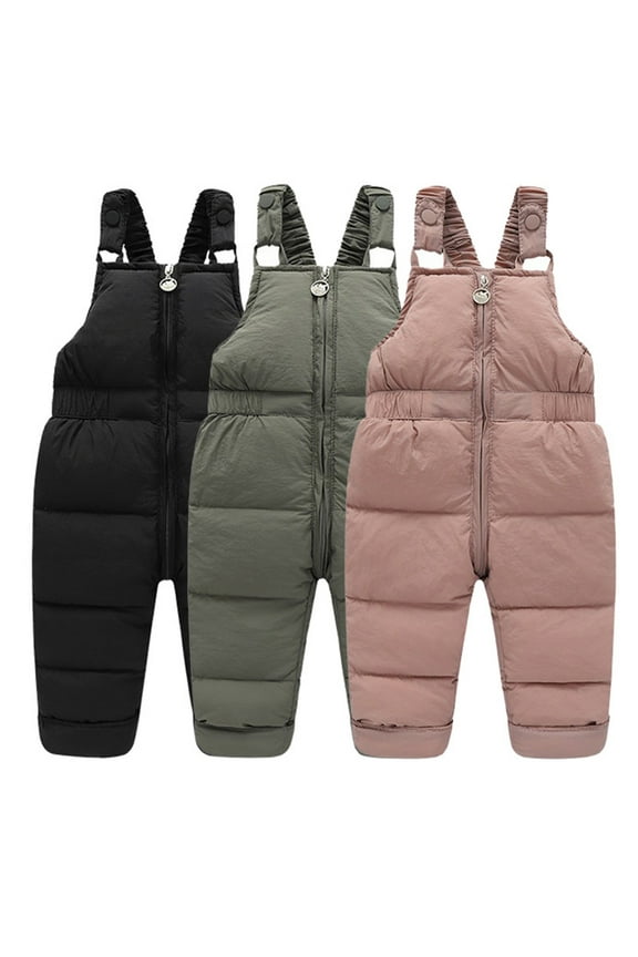 Toddler Snow Pants Baby Winter Clothes Boy Snowsuit Girl Ski Overalls