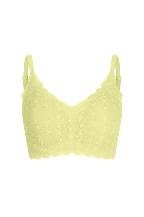 Women's Cozy Wireless Bra , Full-Coverage Pullover Bra, Seamless T-Shirt Bra