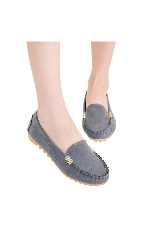 Women's Flats Shoes Leisure shoes Slip On Work Shoes Comfort Walking Shoes