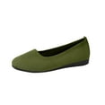 thumbnail image 1 of Miluxas Women's Flats Slip on Ballet Flats Wide Toe Box Comfortable Walking Shoes, 1 of 4