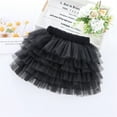 thumbnail image 1 of Miluxas Baby Girls' Tutu Skirt Toddler 6 Layered Tulle Tutus Dress Black 2-3Years, 1 of 4