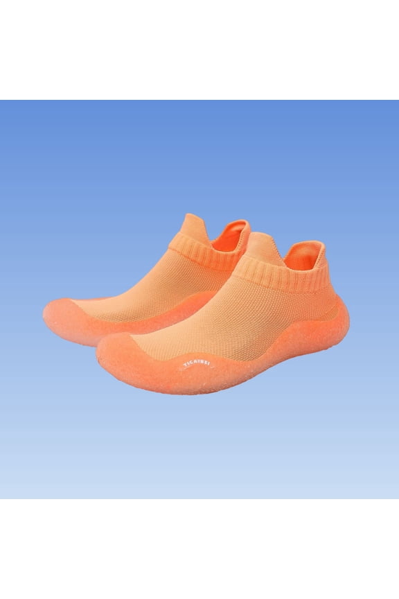 Barefoot Sock Shoes Hiking Shoes Fitness Shoes Multi-Purpose & Ultra-Portable Water Footwear Orange 7.5-8.5(40-41)