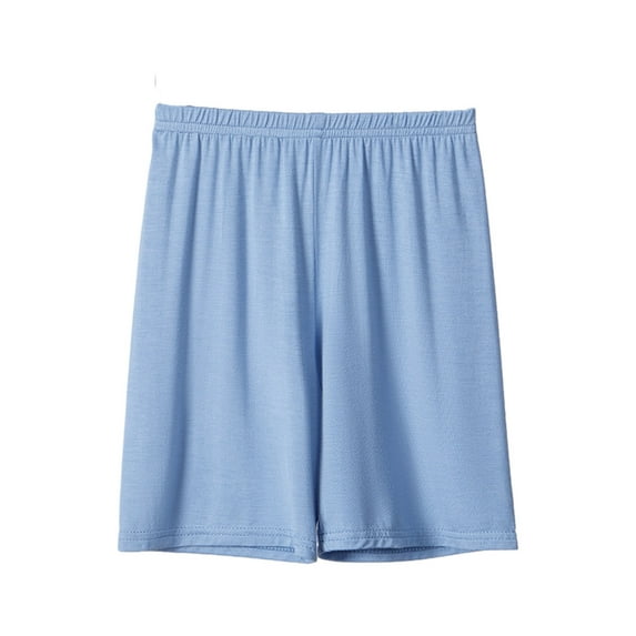Miluxas Boys' Pajama Shorts - Lightweight Sleepwear Shorts - Sleep and Lounge Bottoms for Boys Blue 1Y