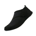thumbnail image 1 of Miluxas Dive Shoes for Women Men Swim Beach Socks Quick Dry Barefoot House Slippers Travel Shoes for Pool Diving Boating Yoga Surf Black 40, 1 of 5