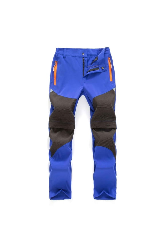 Girl's Outdoor Mountain Waterproof Windproof Pants Hiking Trousers Detachable Pants Legs