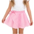 thumbnail image 1 of Miluxas Girls Ballet Dance Skirts Sheer Chiffon Wrap for Dancing Skating Pink 11-12 Years, 1 of 6