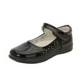 thumbnail image 1 of Miluxas Girls Mary Jane Flats School Uniform Shoes Strap Dress Shoes (Toddler/Little Kid/Big Kid) Black 12 Years, 1 of 7