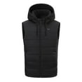 thumbnail image 1 of Miluxas Heated Vest for Men Women, Upgraded Mens Heated Vests with Hoodie,15 Heating Zones, Battery Pack Not Included Black, 1 of 5