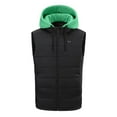 thumbnail image 1 of Miluxas Heated Vest for Men Women, Upgraded Mens Heated Vests with Hoodie,15 Heating Zones, Battery Pack Not Included Green, 1 of 5