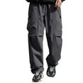 thumbnail image 1 of Miluxas Hiking Pants for Men, Lightweight Mens Travel Pants Quick Dry Fishing Pants Men Water Resistant Outdoor Pants Work Black, 1 of 5