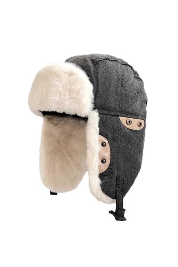 Large XL Trapper Trooper Hunting Warm Ear Flap Russian Ushanka Winter Ski Cold Weather Bomber Hats for Men