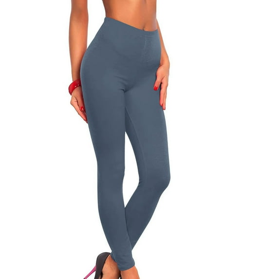 Miluxas Leggings for Women High Waisted Tummy Control No See-Through Yoga Pants Workout Running Leggings Dark Gray 12(XXL)