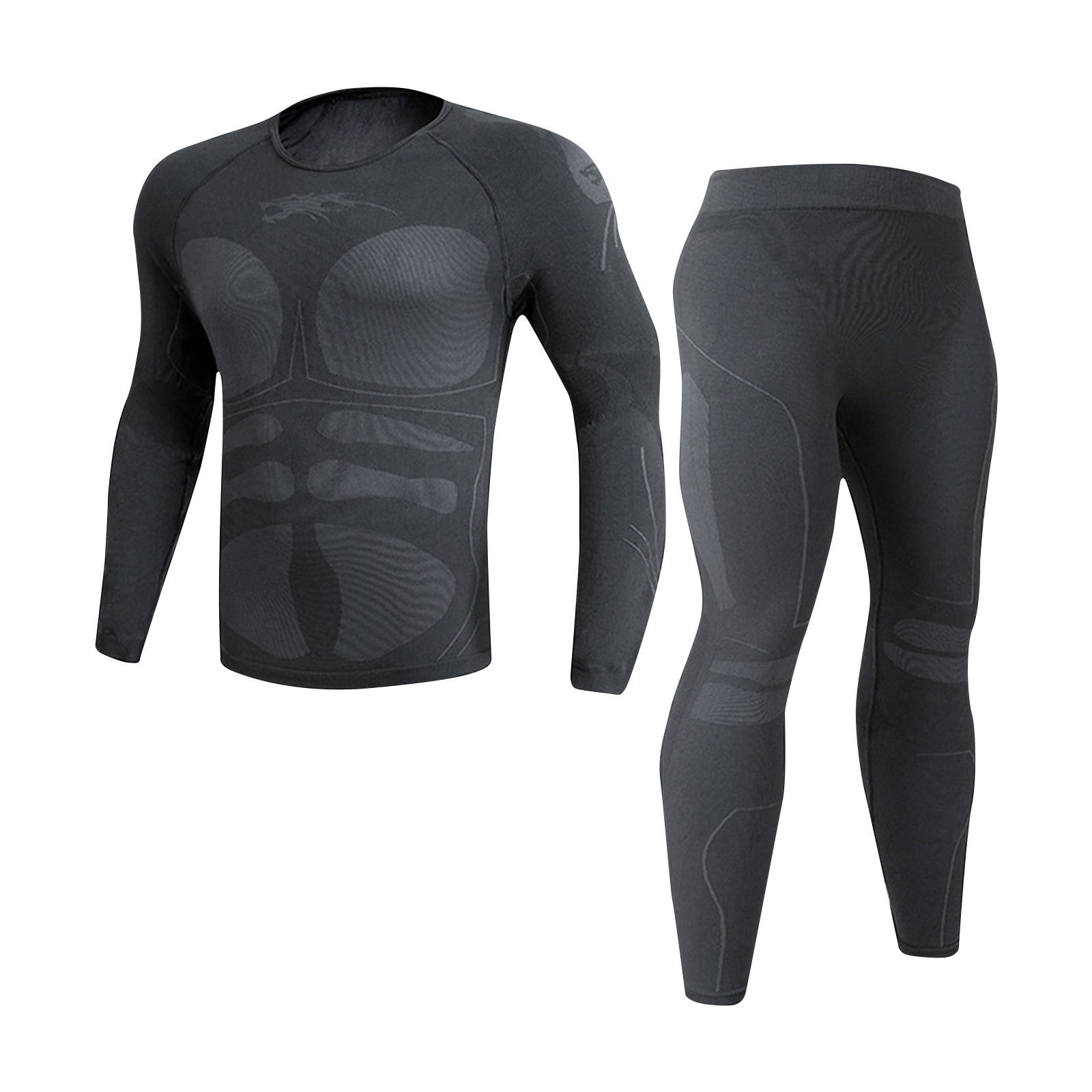 Miluxas Long Underwear Clearance Mens thermals Base Layer Men Cold