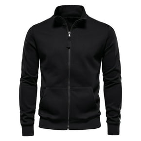 Zippered Sweatshirt Without Hood