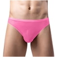 thumbnail image 1 of Miluxas Men's Jockstrap Underwear Mesh Breathable Jock Strap Pink 10(XL), 1 of 4