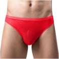 thumbnail image 1 of Miluxas Men's Jockstrap Underwear Clearance Mesh Breathable Jock Strap Red 4(S), 1 of 4