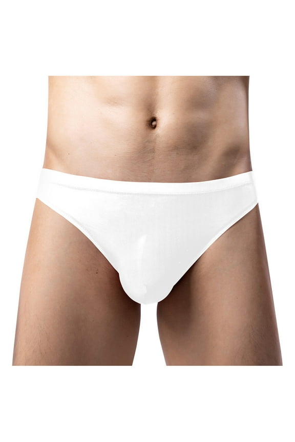 Men's Jockstrap Underwear Mesh Breathable Jock Strap White 4(S)
