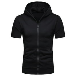 Walmart mens short sleeve hoodie hotsell