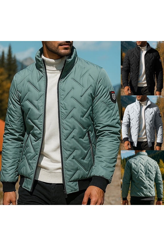 Men's Slim Fit Lightweight Softshell Bomber Jacket Coat Fall Jackets for Men Gray