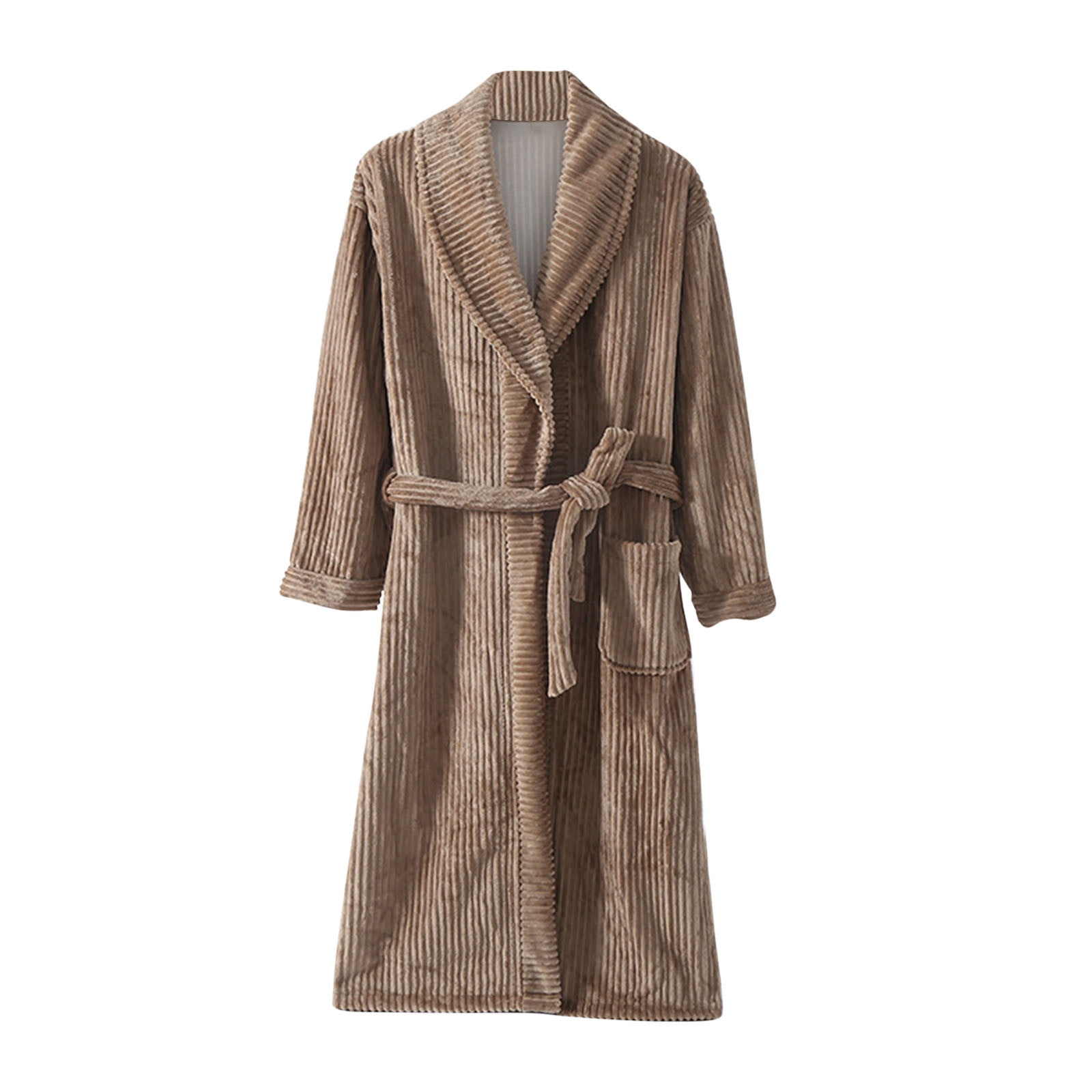 Miluxas Mens Robe Plush , Mens Bath Robes for Men, Men's Robe Plush ...