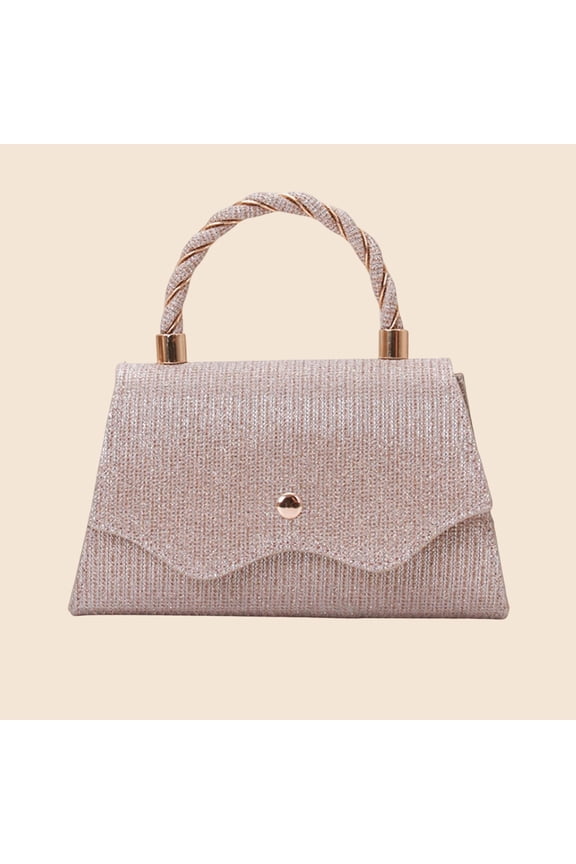 Purses for Women with Satchel Strap, Ladies Handbags, Tote Hobo Bags with Top Handle Rose Gold Free Size