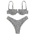 thumbnail image 1 of Miluxas Swimsuits for Women,Women Plus Size Print Tankini Swimjupmsuit Swimsuit Beachwear Padded Swimwear White M(M), 1 of 9