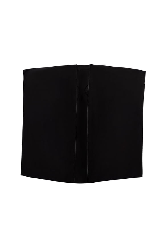 Thobe for Men Abaya Islamic Clothing - Muslim Kaftan Dubai Arabic Robe Loose Fit Casual Prayer Wear Black