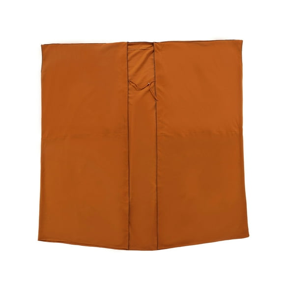 Miluxas Thobe for Men Abaya Islamic Clothing - Muslim Kaftan Dubai Arabic Robe Loose Fit Casual Prayer Wear Camel