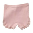 thumbnail image 1 of Miluxas Toddler Leggings Shorts Child's Summer Girls Baby Solid Ruffle Bloomer Shorts Basic Cute Short Pants Summer Shorts, 1 of 6