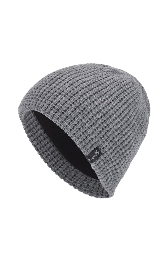 Winter Beanie Merino Wool Fleece Lined for Men Women Soft Warm Knit Hat Ski Stocking Cuffed Cap