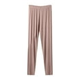 thumbnail image 1 of Miluxas Women Pajama Pants , Soft Pajama Pants for Women High Waist Yoga Casual Lounge Sleep Pj Pant Khaki XXL, 1 of 7