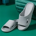 thumbnail image 1 of Miluxas Women Shower Slippers Bathroom Slippers Sandals House Slippers Non Slip Shoes Dorm Shoes Gray 9.5(44-45), 1 of 3