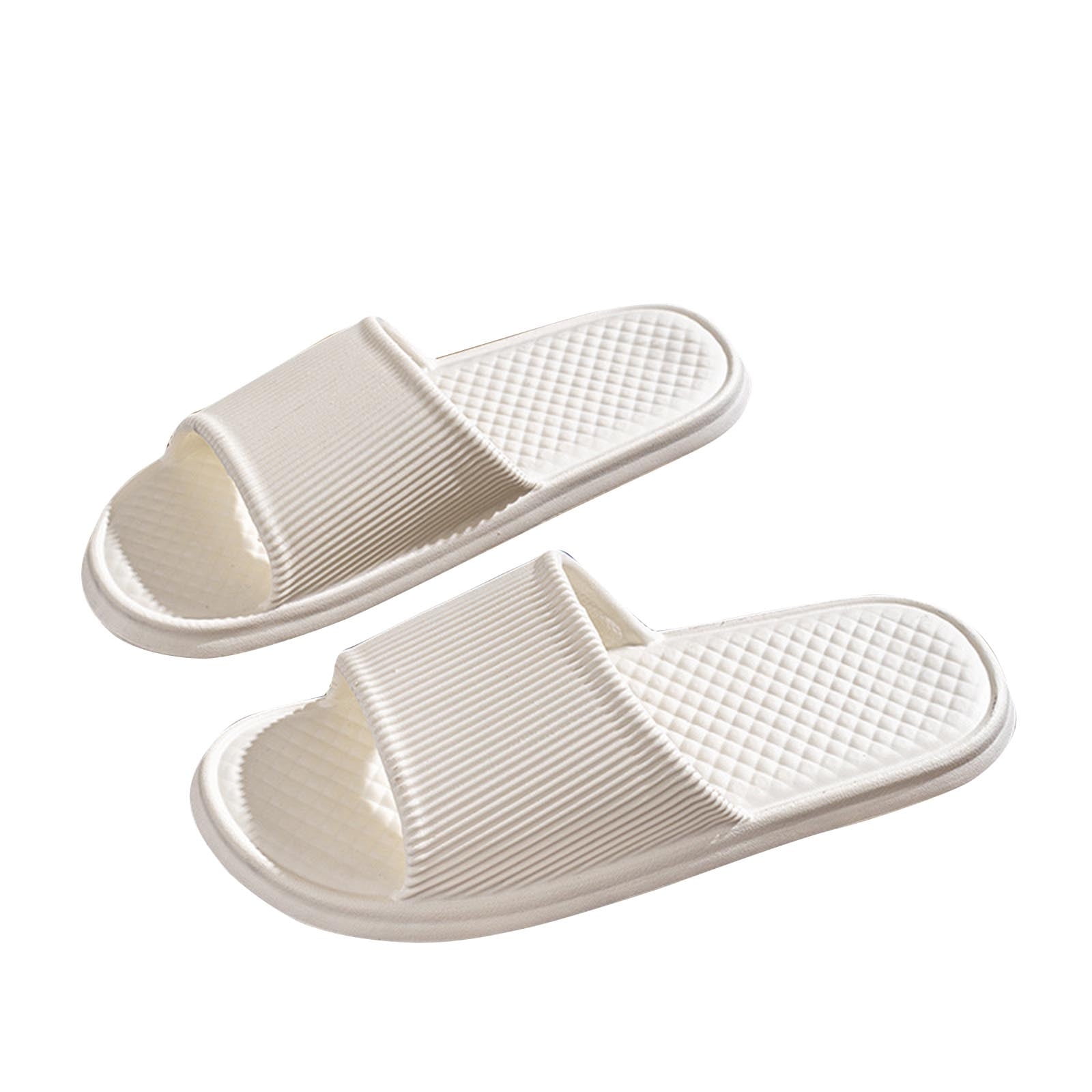 Miluxas Women Shower Slippers Clearance Bathroom Slippers Sandals House Slippers Non Slip Shoes ...