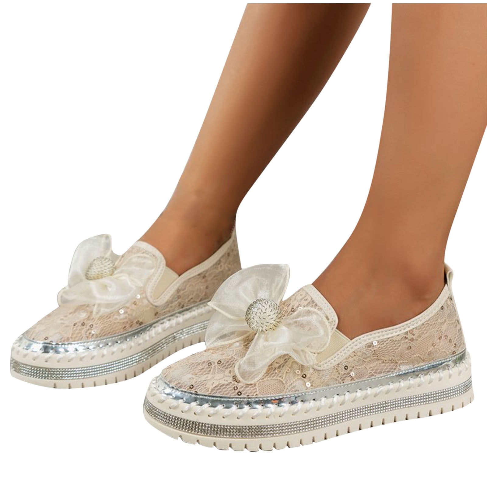 Glitter Slip-On Sneakers for Women – Stylish & Comfortable main image 1