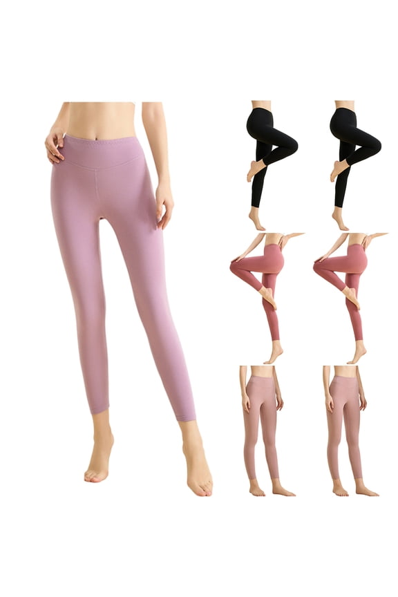 Women's High Waisted Velvet Warm Elastic Tights Winter Fleece Lined Thick Leggings Pants Wine 10(XL)